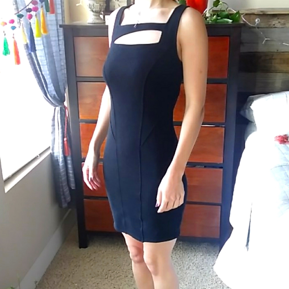 Helmut Lang black dress